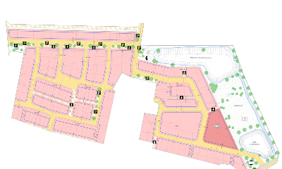 Flussäcker ll - EINZEL-, DOPPEL- und KETTENHAUSBEBAUUNG – 3. Ausschreibung