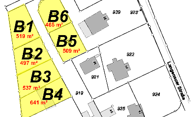 Städtische Baugrundstücke im Stadtteil Buschhütten