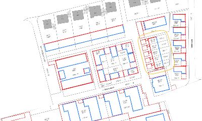 "Schlossblick" - 5 Baugrundstücke für die Bebauung mit Reihenhäusern